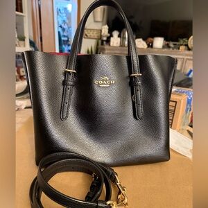 Coach Black Mollie Tote Bag C4084